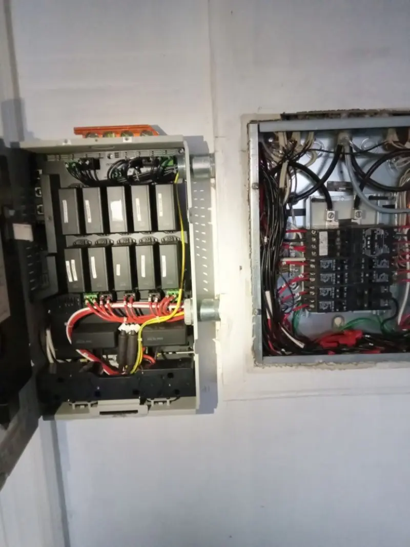 Electrical panel upgrade completed for Carbon Monoxide Detector Installation in Sauk Rapids